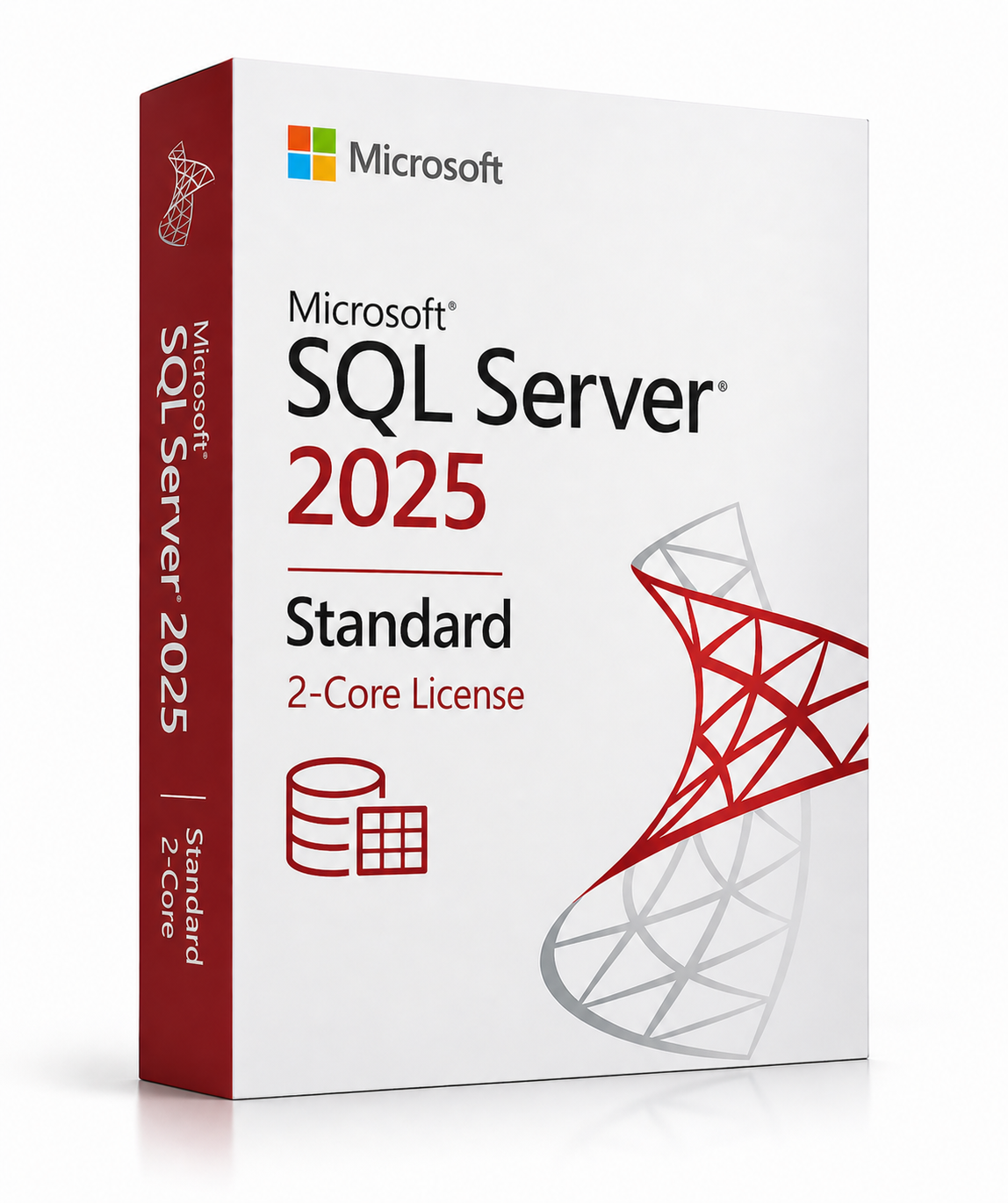 Microsoft SQL Server 2025 Standard 2-Core License