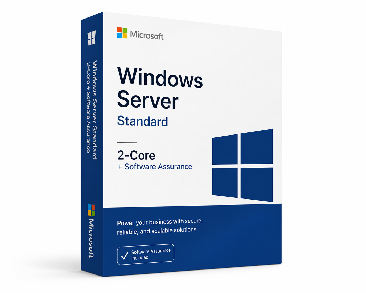 Microsoft Windows Server Standard  2 Core + Software Assurance